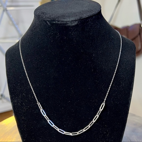 18 in • SILVER CHAIN • Dainty Necklace - Picture 7 of 7